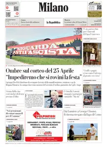 la Repubblica Milano - 25 Aprile 2025