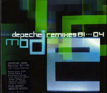 Depeche Mode - Remixes 81...04 (2004) 3 CD Edition