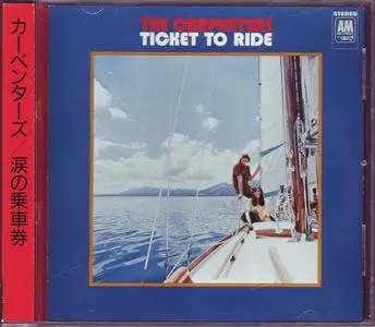 The Carpenters - Ticket To Ride (1970) [1986, Japan, 1st Press]
