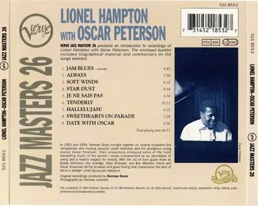 Lionel Hampton with Oscar Peterson - Verve Jazz Masters.26