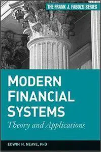 Modern Financial Systems: Theory and Applications (Repost)