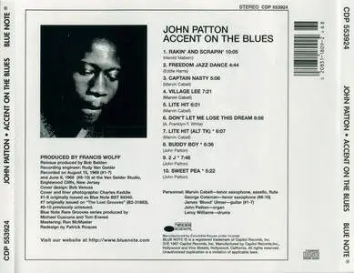 John Patton - Accent On The Blues (1969) {Blue Note Rare Groove Series CDP 553924 rel 1997}