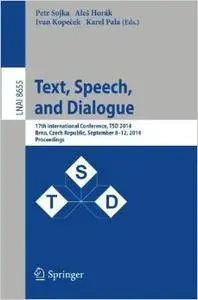 Text, Speech and Dialogue: 17th International Conference