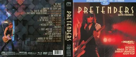 Pretenders - With Friends (featuring Iggy Pop, Incubus, Kings of Leon and Shirley Manson) (2019) [CD, DVD-9 & Blu-ray]