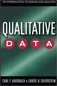 Qualitative Data: An Introduction to Coding and Analysis