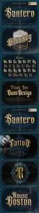 Santero Modern Blackletter Font