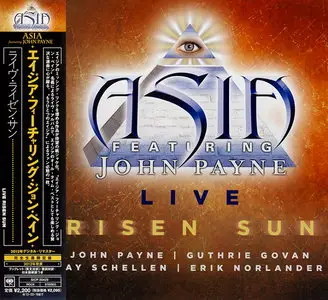 Asia featuring John Payne - Live Risen Sun (2012) [Japan Mini-LP Blu-Spec CD]