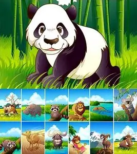 Animals Vector Illustrations