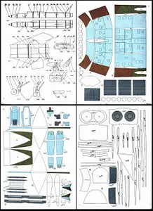 ModelCard 084 Su-24 Fencer [Paper model]