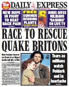 Daily Express - 27 Monday April 2015