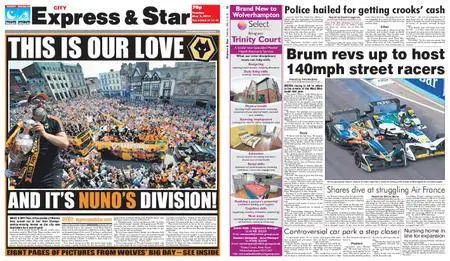 Express and Star City Edition – May 08, 2018