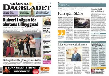 Skånska Dagbladet – 22 november 2019