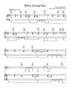 Who's Crying Now - Journey, Steve Perry (Piano-Vocal-Guitar)