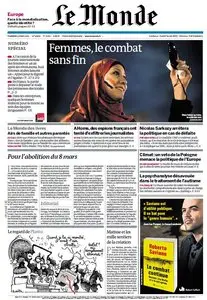 Le Monde et Supplément Livres du Vendredi 9 Mars 2012