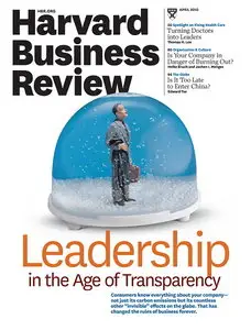 Harvard Business Review Magazine April 2010