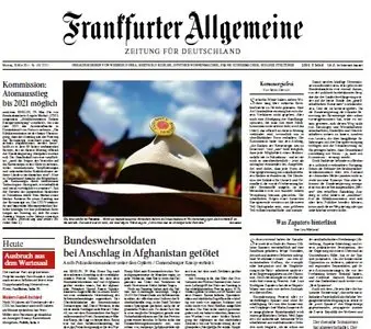 Frankfurter Allgemeine Zeitung vom 30 Mai 2011