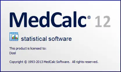 MedCalc 12.5.0.0 (x86/x64)