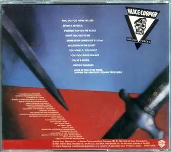 Alice Cooper - Special Forces (1981) {1990, Japan 1st Press}