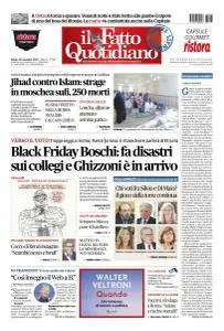 Il Fatto Quotidiano - 25 Novembre 2017