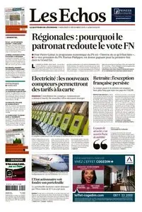 Les Echos du Mercredi 2 Décembre 2015