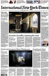 International New York Times - Monday, 9 February 2015