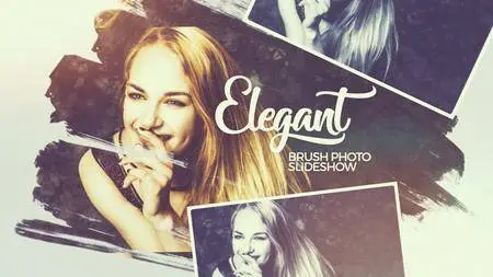 Elegant Brush Photo Slideshow - Project for After Effects (VideoHive)