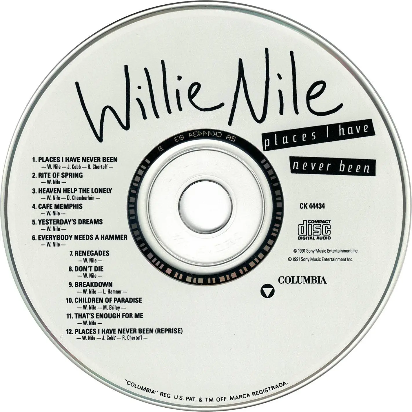 Willie Nile - Places I Have Never Been (1991) / AvaxHome