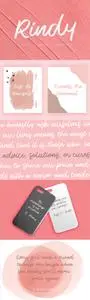 Rindy - Girly Handwritten Font