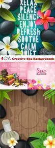 Vectors - Creative Spa Backgrounds