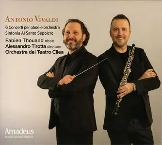 Fabien Thouand, Alessandro Tirotta & Orchestra del Teatro Cilea - Vivaldi: 6 Concerti per Oboe e Orchestra (2024)