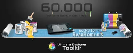 Ultimate Designer Toolkit -  60.000 Items for Web Development and Printig