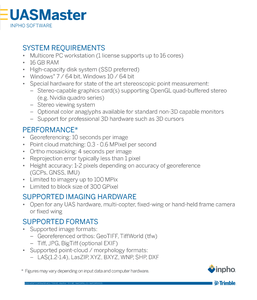 Trimble Inpho UASMaster 12.1.1 with Sample Data Sets