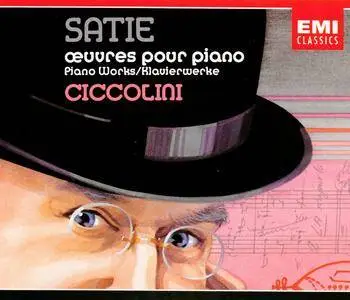 Erik Satie - Oeuvres Pour Piano - Piano Works - Aldo Ciccolini (1991) {2CD Set EMI Classics rec 1966-1971}