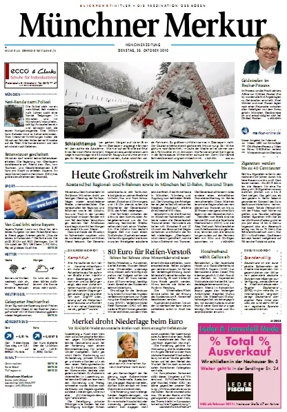 Münchner Merkur vom 26. Oktober 2010