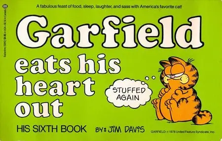 Garfield Book #1-2, 4-8 (1980-1984)