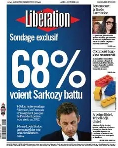 Libération du Lundi 3 Octobre 2011