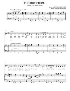 The Boy From... - Stephen Sondheim (Piano Vocal)