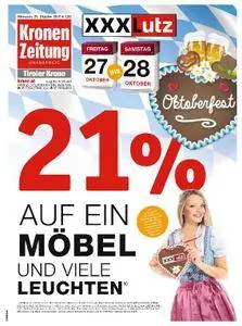 Kronen Zeitung Tirol - 25. Oktober 2017
