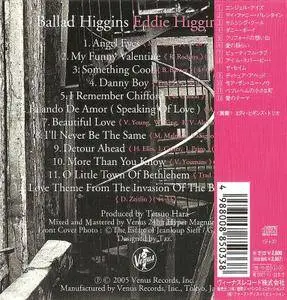 Eddie Higgins Trio – Ballad Higgins (2005) [Venus TKCV-35356, Japan]
