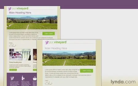 Lynda - Creating a Responsive HTML Email [repost]
