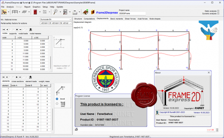 RUNET FRAME2Dexpress 16.08.2023 (x64)