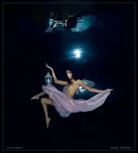 Anatoly Beloshchin. Under water.