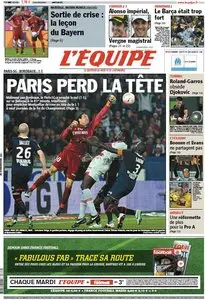 L'Equipe Edition du Lundi 26 Mars 2012