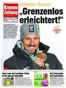 Kronen Zeitung Tirol - 14. Februar 2018