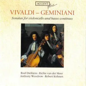 Roel Dieltiens - Vivaldi & Geminiani: Sonatas for Violoncello and Basso Continuo (1991) Reissue 2008