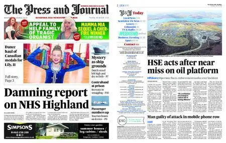 The Press and Journal Highlands and Islands – July 19, 2018