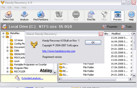 Portable SoftLogica Handy Recovery 4.0