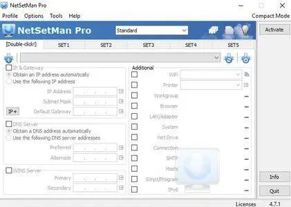 NetSetMan Pro 4.7.1 Multilingual