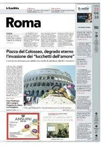 la Repubblica Roma - 22 Aprile 2018
