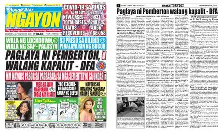 Pilipino Star Ngayon – Septiyembre 11, 2020